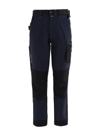 Pantalone Elasticizzato Rainold Blu Rossini Tech Meccanico Elettricista Magazziniere