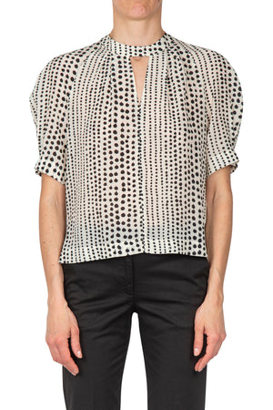 GRIFONI Grifoni - Blusa - 451096 - Nero/Latte da donna