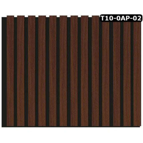 Pannello ACUSTICO Euroacustic Flex (1,65mq) a Lamelli in FIBRA DI LEGNO + feltro mis. 9x600x2750mm varie Texture - Eternal Parquet