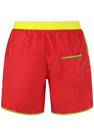 moschino Costumi da bagno SHORT MARE MULTICOLOR da uomo