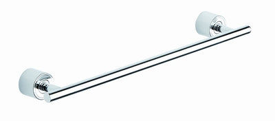 METAFORM - PORTA ASCIUGAMANI AD UN BINARIO "ENJOY A05" - IN ACCIAIO CROMATO