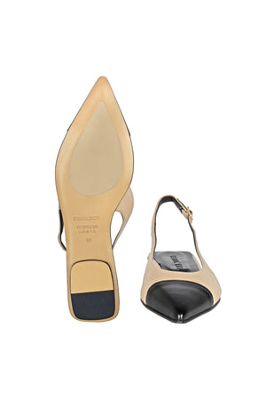 Pomme d'Or - Ballerine - 450123 - Beige/Nero da donna