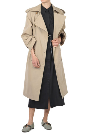 LA FEMME BLANCHE La Femme Blanche - Trench - 451449 - Beige da donna