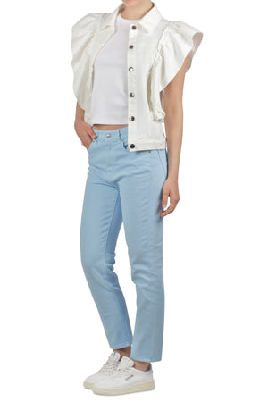 GRIFONI Grifoni - Jeans - 431670 - Azzurro da donna