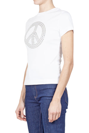 MO5CH1NO JEANS - MOSCHINO MO5CH1NO JEANS - Moschino - T-shirt - 430118 - Bianco da donna