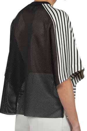 8PM 8pm - T-shirt - 450723 - Panna/Nero da donna