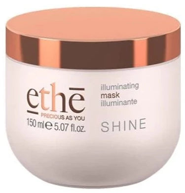 Emsibeth ethè mask shine 150 ml, maschera illuminante per prolungare e intensificare la luminosità dei capelli colorati o spenti.