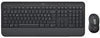 Logitech Signature MK650 for Business - Tastatur-und-Maus-Set - kabellos - 2.4 GHz, Bluetooth LE - QWERTY - Spanisch - Graphite