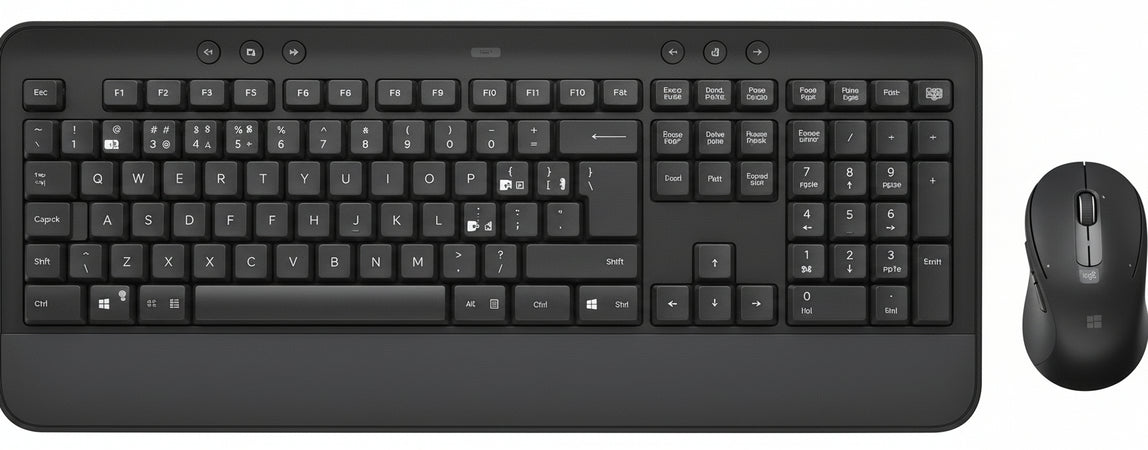 Logitech Signature MK650 for Business - Tastatur-und-Maus-Set - kabellos - 2.4 GHz, Bluetooth LE - QWERTY - Spanisch - Graphite