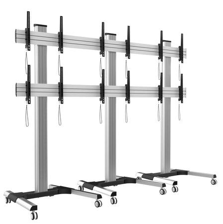 Supporto a Pavimento per 6 TV LCD/LED 22-55'' per Video Wall