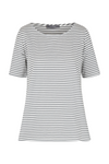 NEIRAMI Neirami - T-shirt - 450089 - Bianco/Grigio da donna