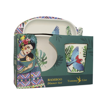 Set da Tavola in Bambù Tommy Lise Feathery Mood