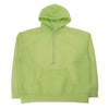AURALEE Elastic Sheer Nylon P/O Parka in Lime Green da uomo
