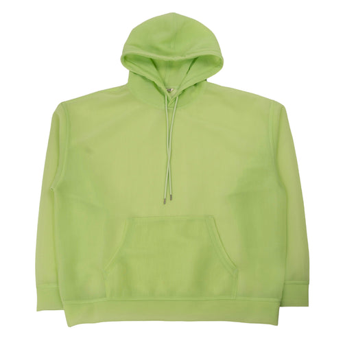 AURALEE Elastic Sheer Nylon P/O Parka in Lime Green da uomo