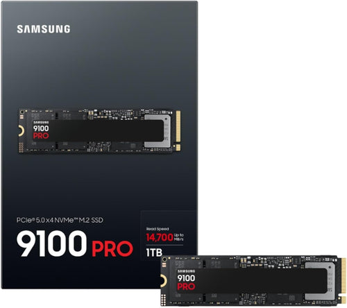 Samsung Ssd 9100 Pro Pcie 5.0x4 Nvme M.2 1Tb MZ-VAP1T0BW
