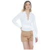 Relish camicia blusa bianca Mirfak