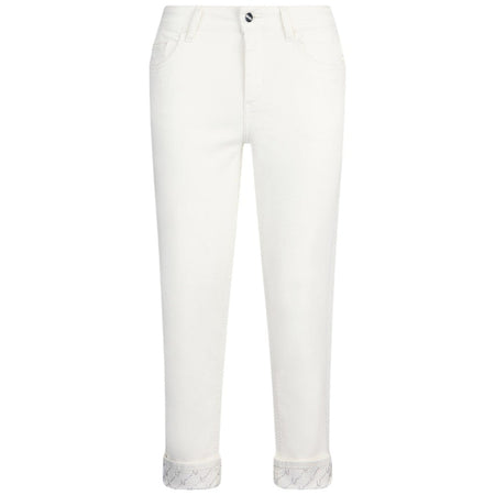 Liu Jo jeans bianco cropped Monroe UA5006T2594
