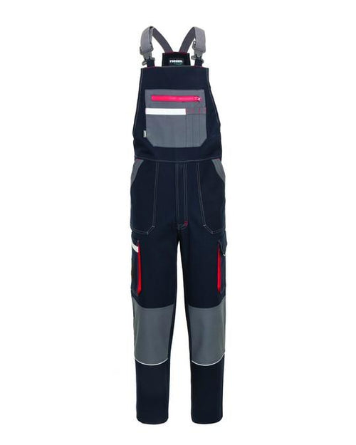 Pettorina UltraFlex Blu Elasticizzata Salopette da Lavoro Carrozziere Elettricista Installatore