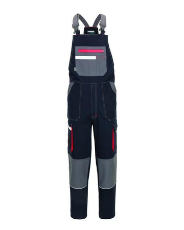 Pettorina UltraFlex Blu Elasticizzata Salopette da Lavoro Carrozziere Elettricista Installatore