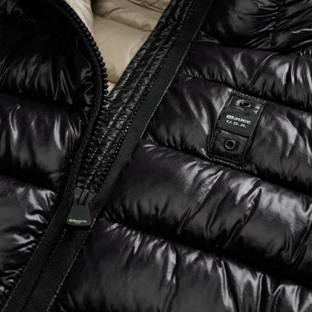 Blauer eco piumino nero Caroll 25WBLDC02072