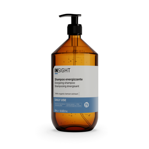 Insight daily use Shampoo Energizzante 900 Ml per Uso Frequente, Idratante, Purificante, Ipoallergenico