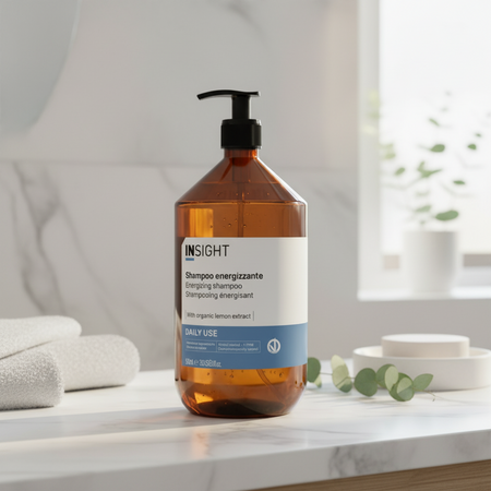 Insight daily use Shampoo Energizzante 900 Ml per Uso Frequente, Idratante, Purificante, Ipoallergenico