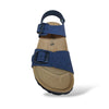 Sandalo Bio Sughero Bambini e Ragazzi Grunland Junior Luce Blu – Fibia Sottopiede Sughero EVA Unisex