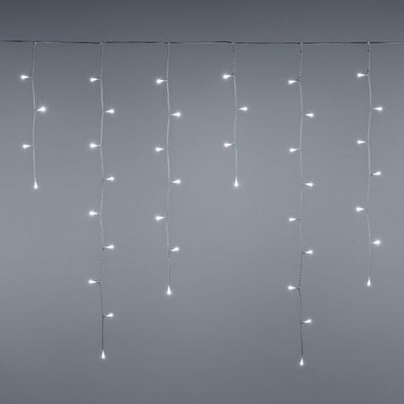 Cascata luci con led per esterno decorazione natalizie 360 cm