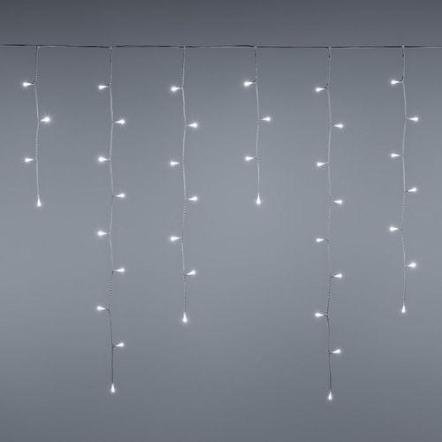 Cascata luci con led per esterno decorazione natalizie 360 cm