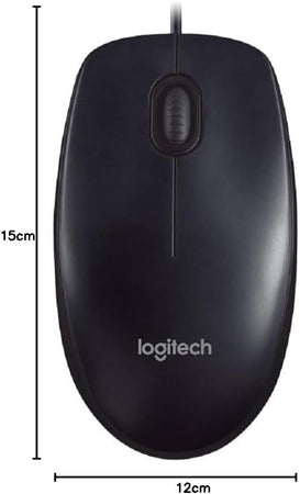 Logitech Mouse M90 USB 1000 DPI 910-001793 - PC/Mac/Laptop