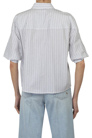 Liviana Conti - Camicia - 450552 - Bianco/Nero da donna