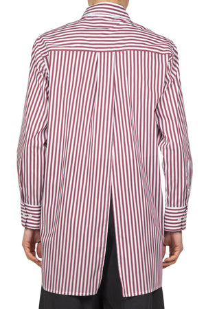 JUCCA Jucca - Camicia - 451196 - Bianco/Bordeaux da donna