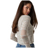 Guess cardigan traforato in lurex Nellie W5GR15 Z3E22 F97H Maglieria Guess