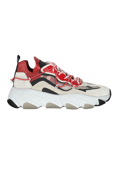 ASH Ash - Sneakers - 450986 - Rosso/Grigio da donna