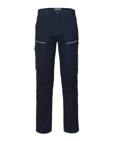 Pantalone Invernale R-Stretch Blu Pantalone da Lavoro con Tasconi Elasticizzato
