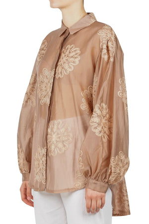 LA FEMME BLANCHE La Femme Blanche - Camicia - 451680 - Cammello da donna