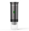 Macchina Caffè Portatile Ricaricabile 4 in 1 20 Bar Compatibile Capsule e Caffè Macinato, Estr. Calda/Fredda, Batteria 7500mAh, USB-C per Viaggio e Auto