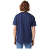 Wrangler t-shirt blu logo piccolo 112350434