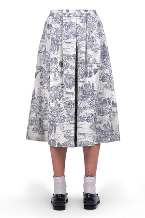 8PM 8pm - Gonna - 470450 - Panna/Blu da donna
