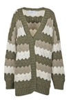 SO ALLURE So Allure - Cardigan - 441922 - Verde/Panna da donna