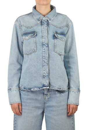 ICON DENIM Icon Denim - Camicia - 450867 - Denim chiaro da donna