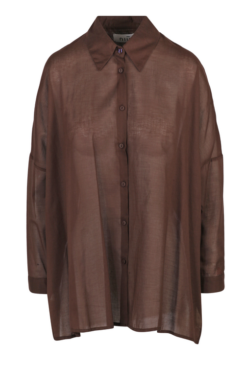 NIU - Camicia - 450215 - Tabacco da donna