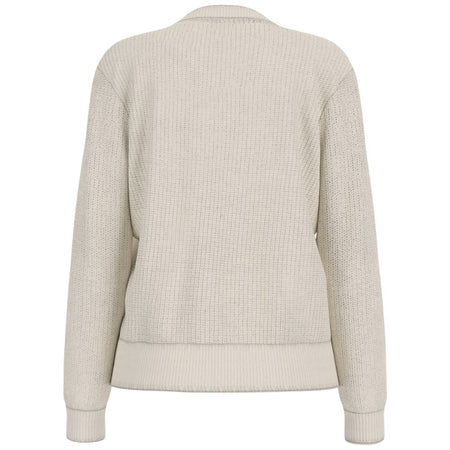 Guess pullover bianco GJ mini logo W4BR08Z3HM1G293