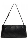 calvin klein BORSA CK WOVEN ELONGATED SHOULERD BAG da donna