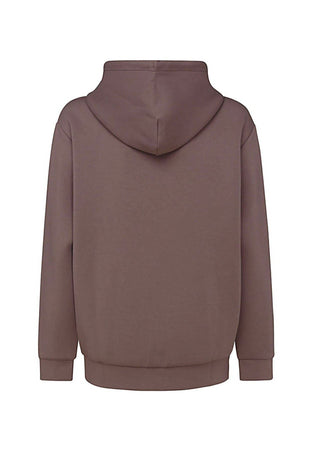 calvin klein FELPA MINIMAL LOGO SCUBA HOODIE da donna