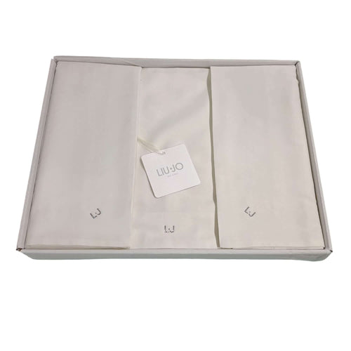 Completo Lenzuola Liu Jo Rasatello Matrimoniale Cotone