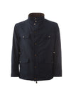 Lardini Giubbino Reversibile in blu/marrone da uomo