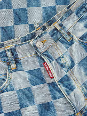 DSQUARED2 Jeans Check San Diego Dsquared2 da donna