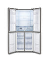 Hisense RQ515N4AC2 frigorifero side-by-side Libera installazione 427 L E Metallico, Argento