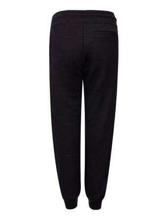 GCDS Pantalone Jogging nero con Logo da donna